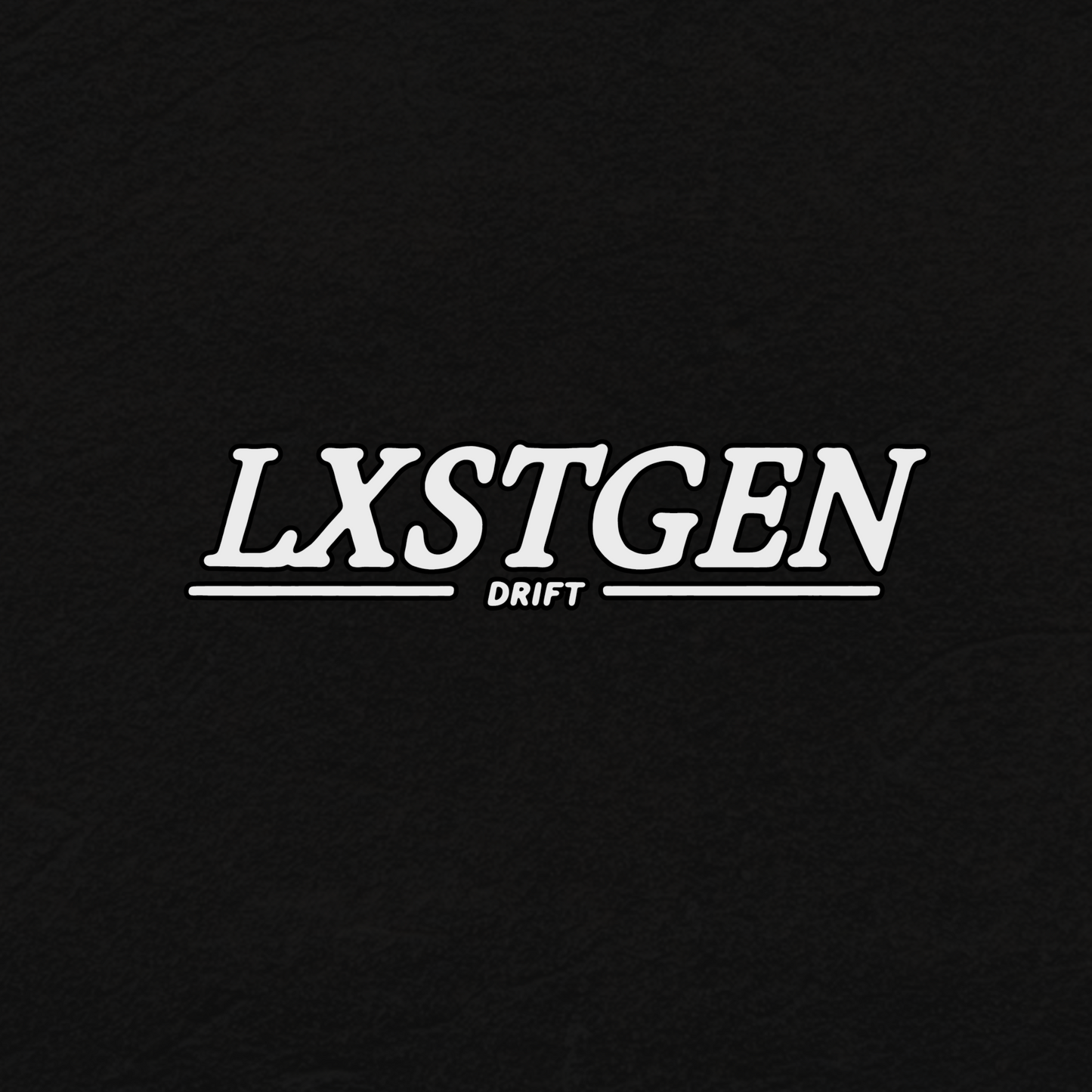 LXSTGEN Drift Logo Decal 14cm