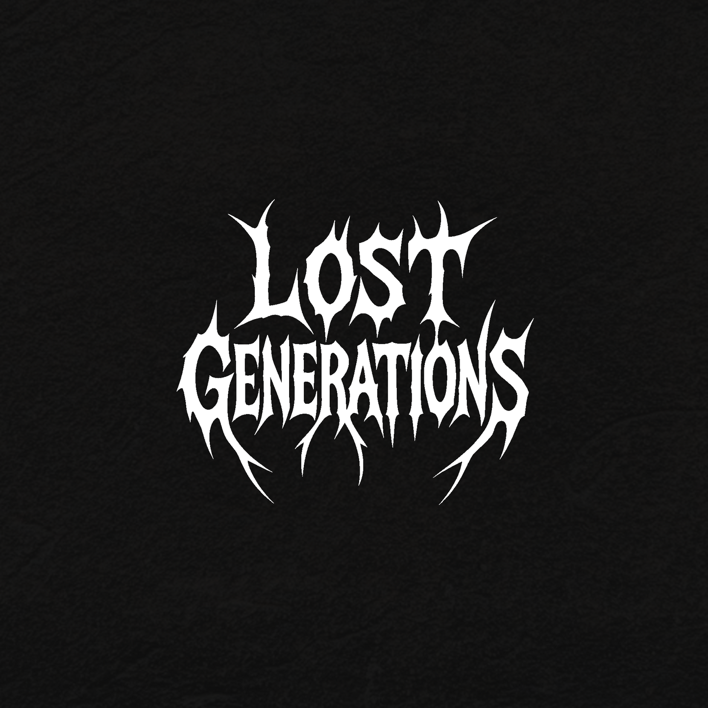 Lost Generations Gothic Decal 8cm