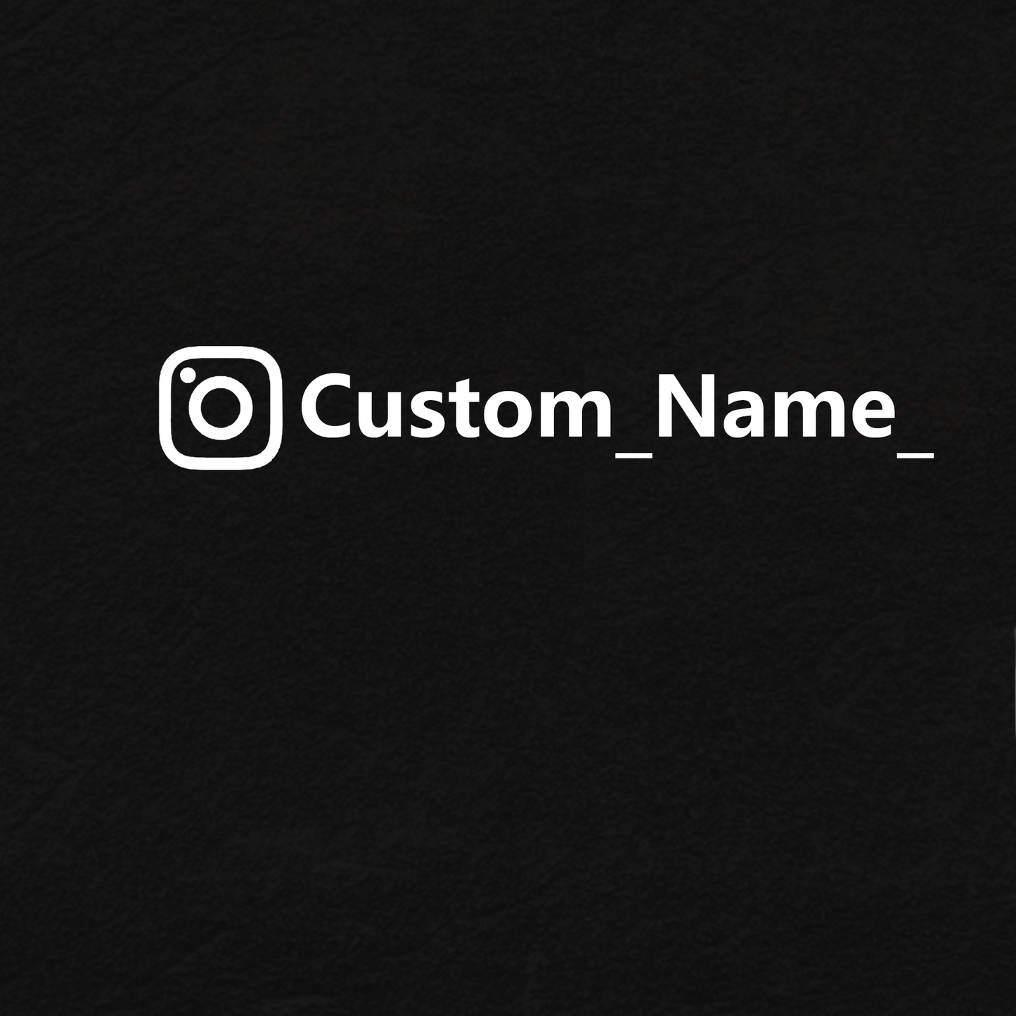 Custom IG Decal